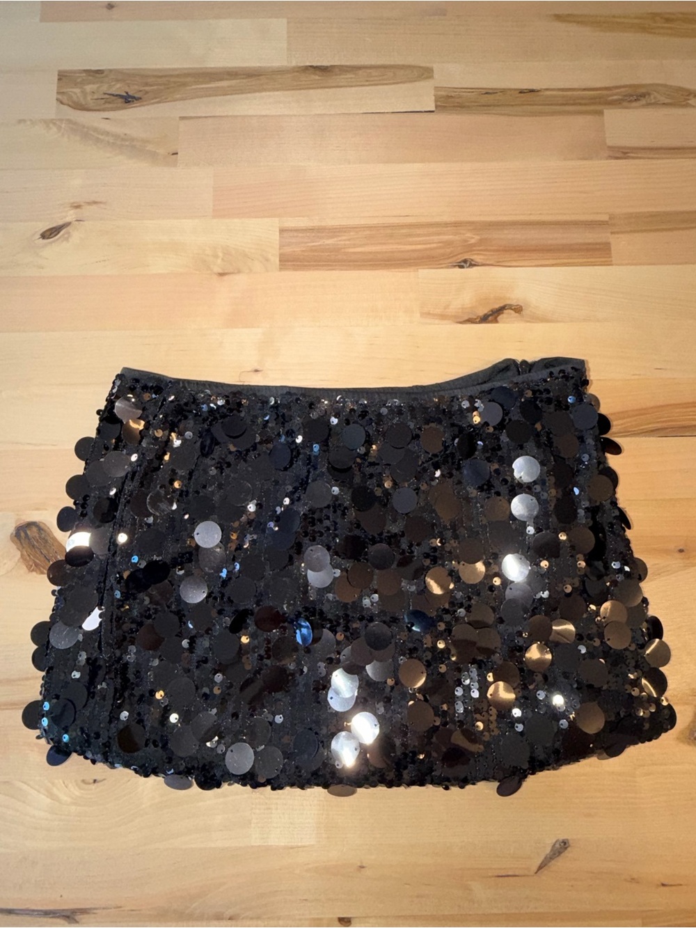 SHEIN Sequin Mini Skirt